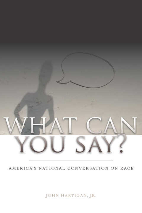 Cover image for book What Can You Say?