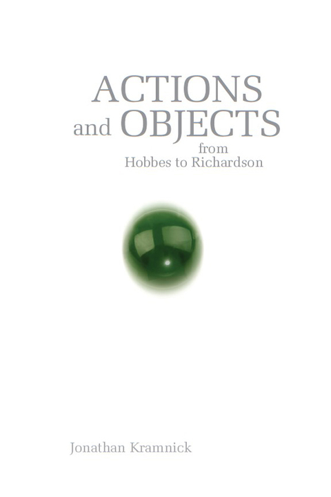 Cover image for book Actions and Objects from Hobbes to Richardson
