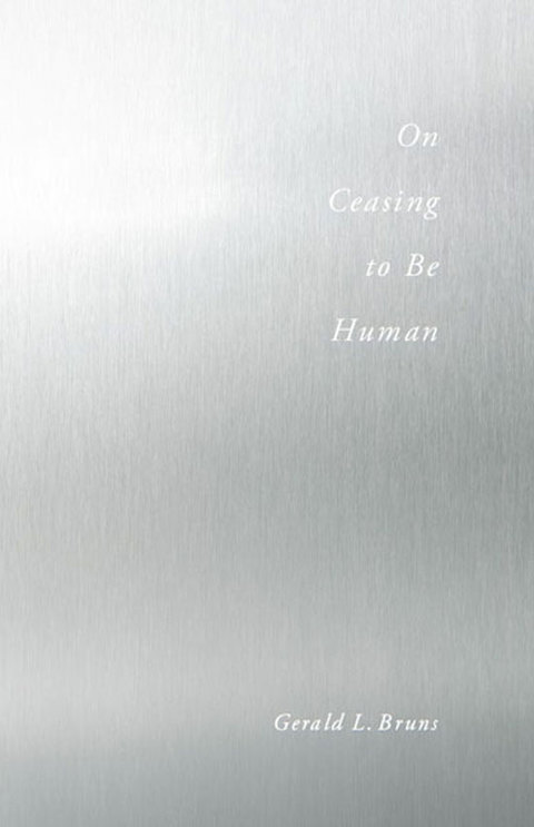 Cover image for book On Ceasing to Be Human