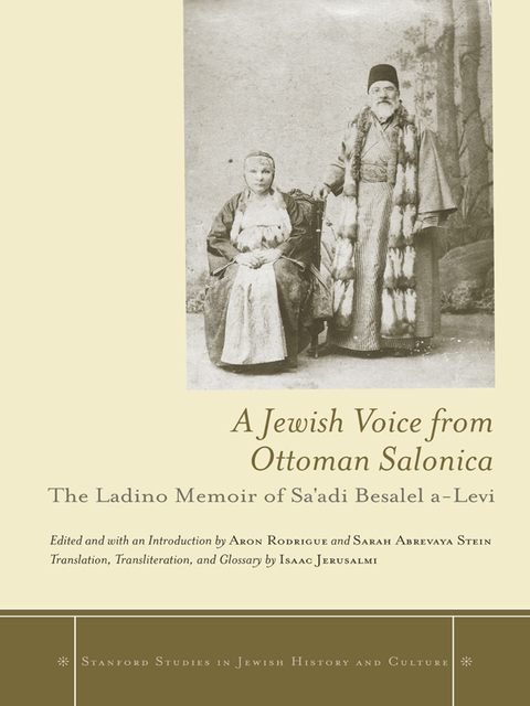 Cover image for book A Jewish Voice from Ottoman Salonica