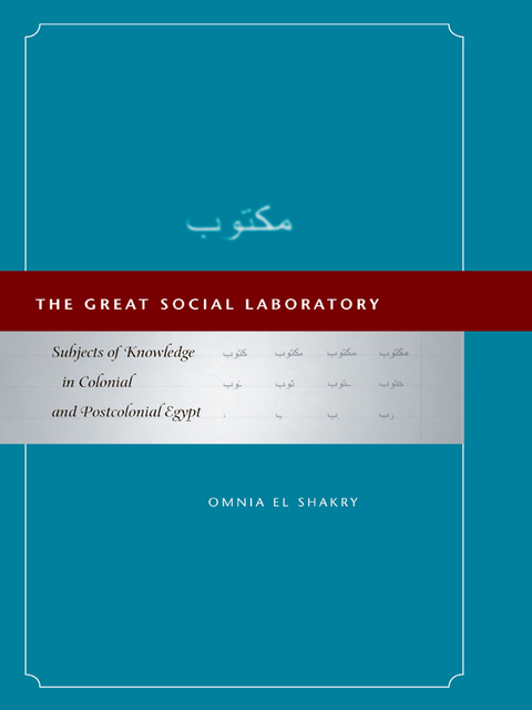 Cover image for book The Great Social Laboratory