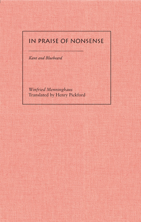 Cover image for book In Praise of Nonsense