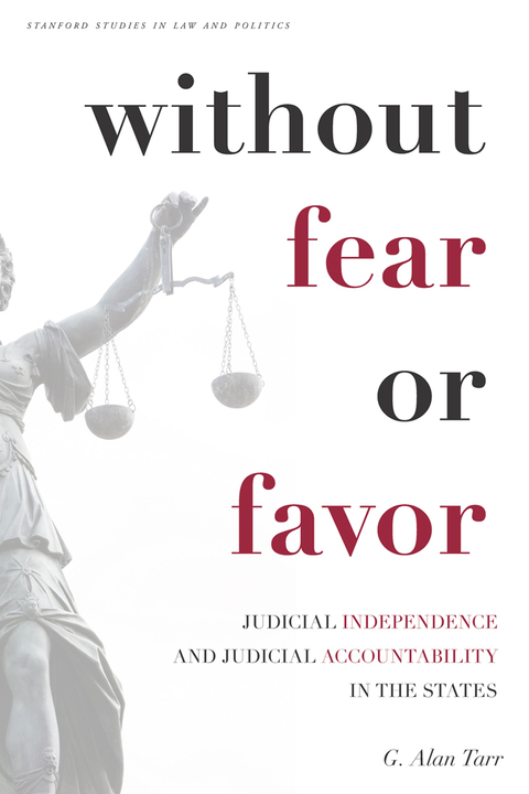 Cover image for book Without Fear or Favor