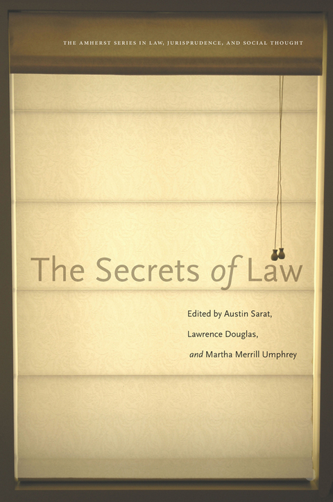 Cover image for book The Secrets of Law