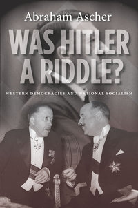 Cover image: Was Hitler a Riddle? 1st edition 9780804783569