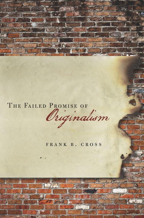 Cover image for book The Failed Promise of Originalism