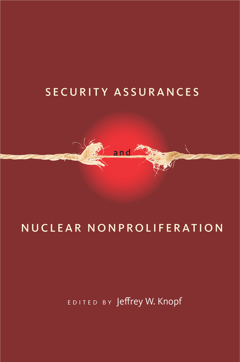 Cover image for book Security Assurances and Nuclear Nonproliferation