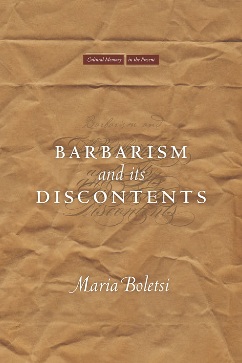 Cover image for book Barbarism and Its Discontents
