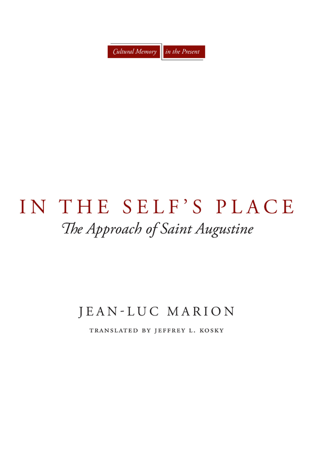 In the Self's Place