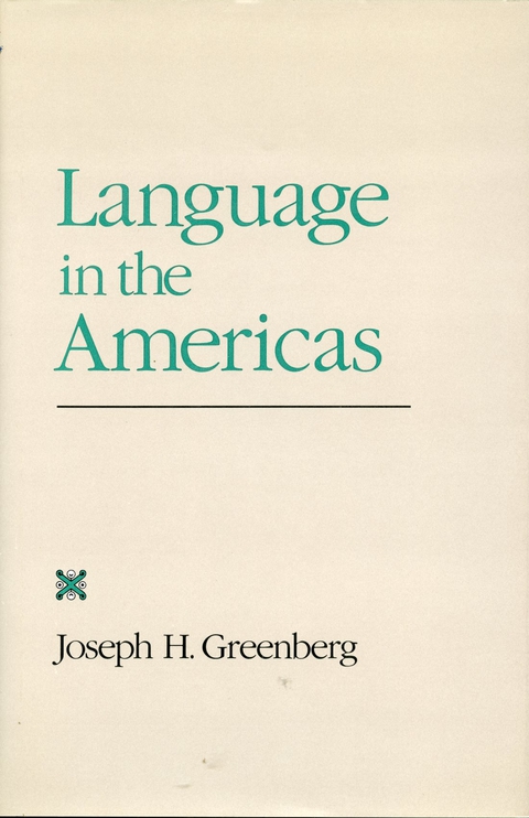 Cover image for book Language in the Americas