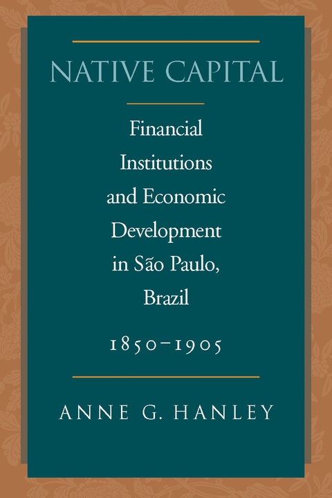 Cover image for book Native Capital