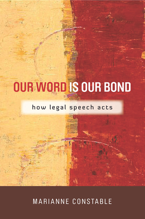 Cover image for book Our Word Is Our Bond