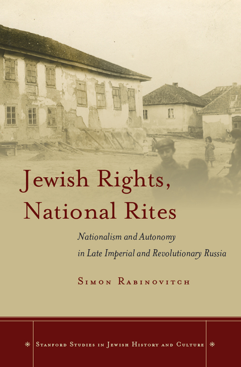 Cover image for book Jewish Rights, National Rites