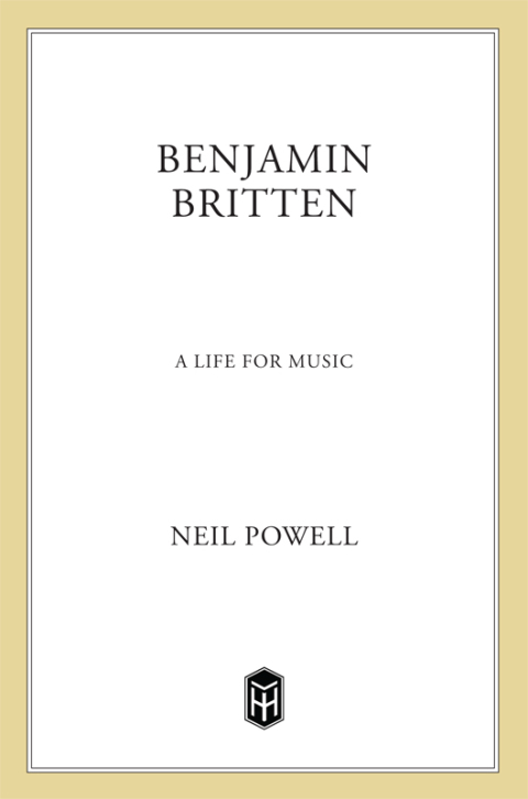 Cover image for book Benjamin Britten