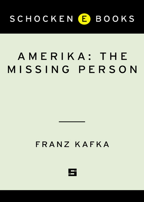 Cover image for book Amerika: The Missing Person