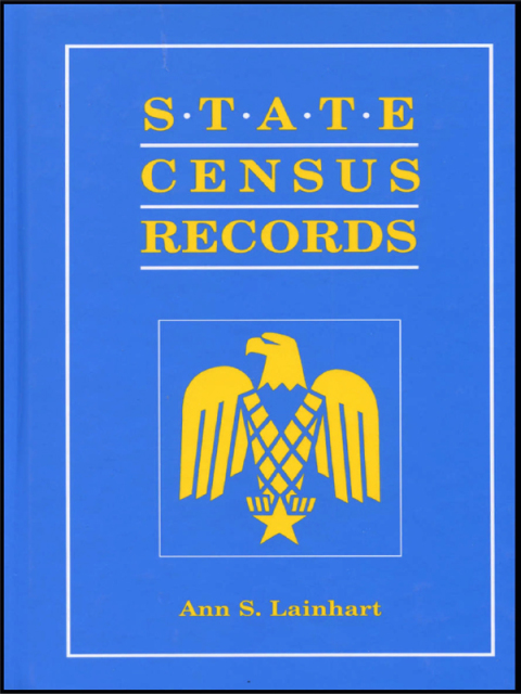 Cover image for book State Census Records