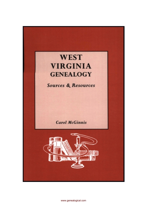 Cover image for book West Virginia Genealogy, Sources and Resources