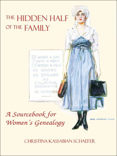 Cover image for book The Hidden Half of the Family: A Sourcebook for Women's Genealogy