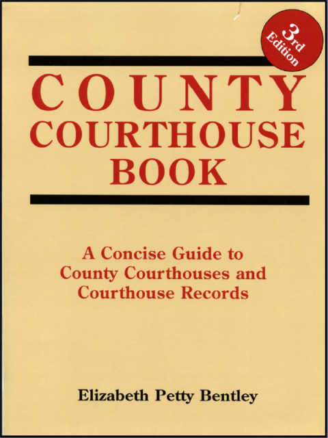 Cover image for book County Courthouse Book. 3rd Edition