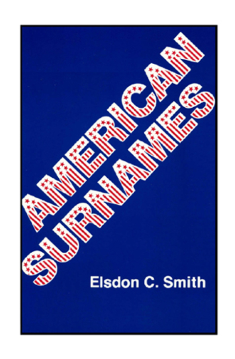 Cover image for book American Surnames