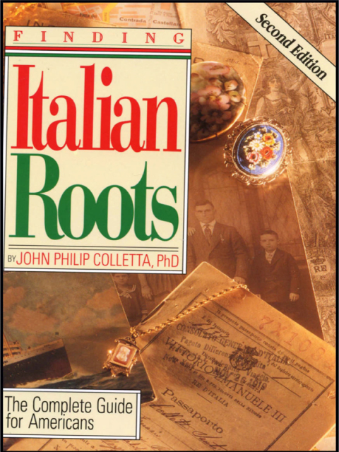 Cover image for book Finding Italian Roots. Second Edition