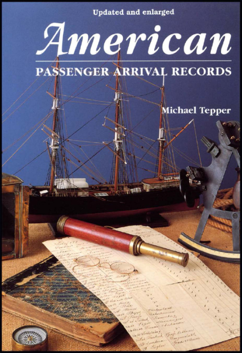 Cover image for book American Passenger Arrival Records