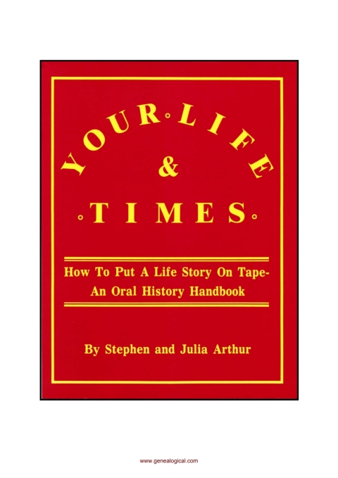 Cover image for book Your Life and Times