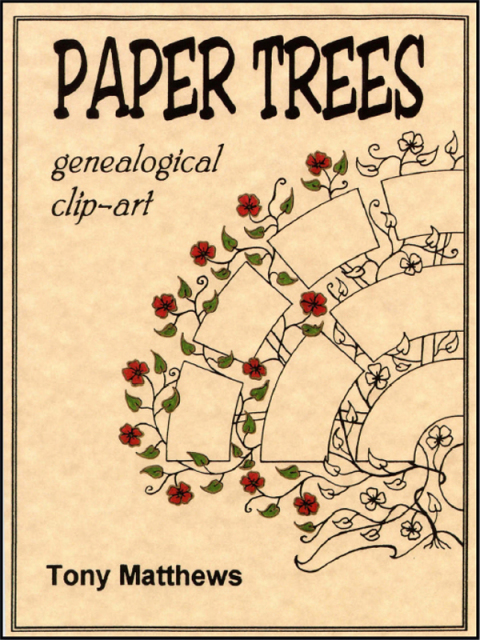 Cover image for book Paper Trees: Genealogical Clip-Art