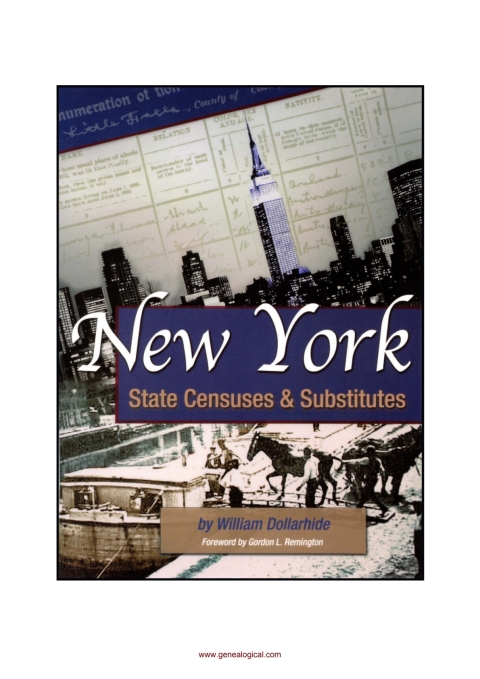 Cover image for book New York State Censuses & Substitutes