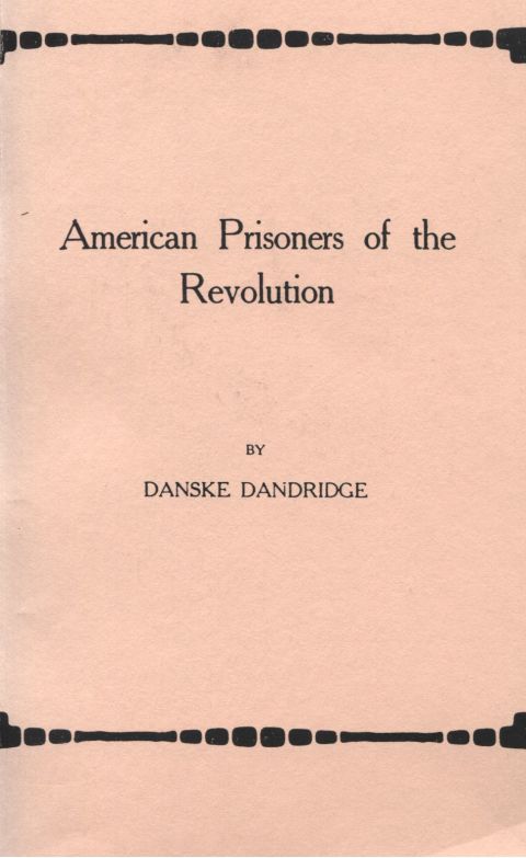Cover image for book American Prisoners of the Revolution