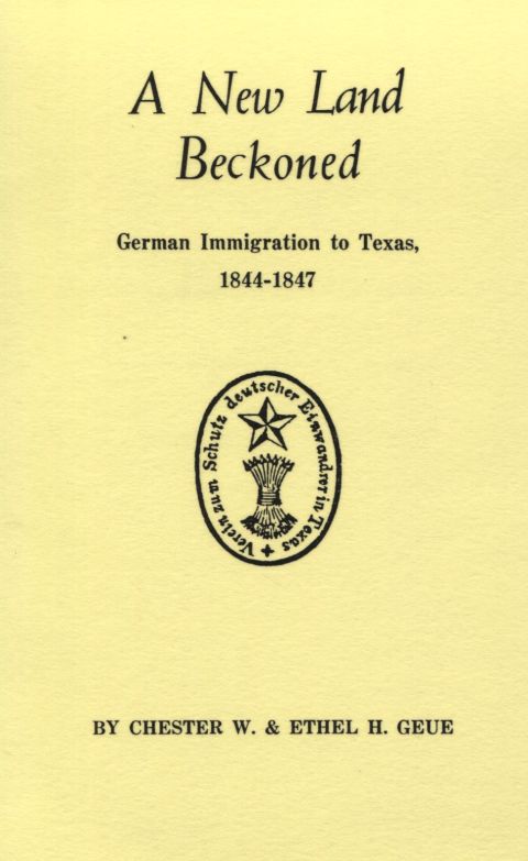 Cover image for book A New Land Beckoned