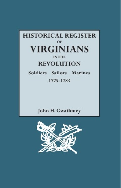 Cover image for book Historical Register of Virginians in the Revolution
