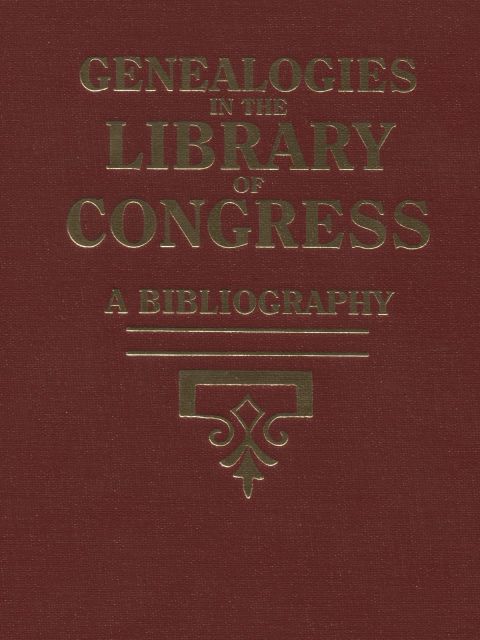 Cover image for book Genealogies in the Library of Congress: A Bibliography: Supplement 1972-1976