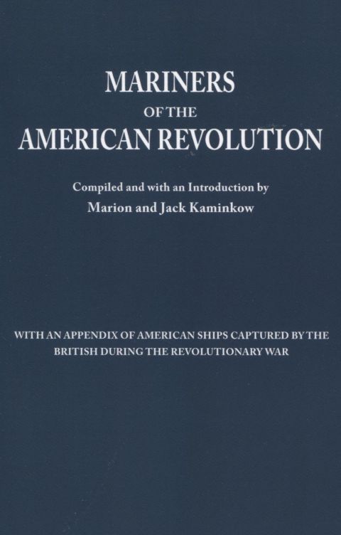 Cover image for book Mariners of the American Revolution