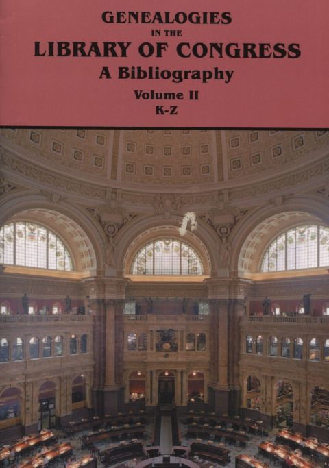 Cover image for book Genealogies in the Library of Congress: A Bibliography [Volumes I and II]