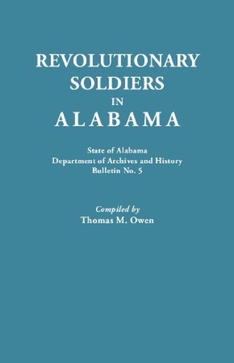 Cover image for book Revolutionary Soldiers in Alabama