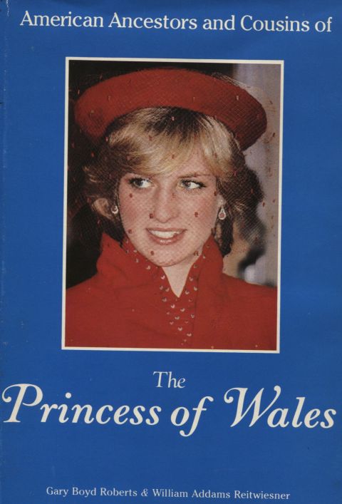 Cover image for book American Ancestors and Cousins of the Princess of Wales