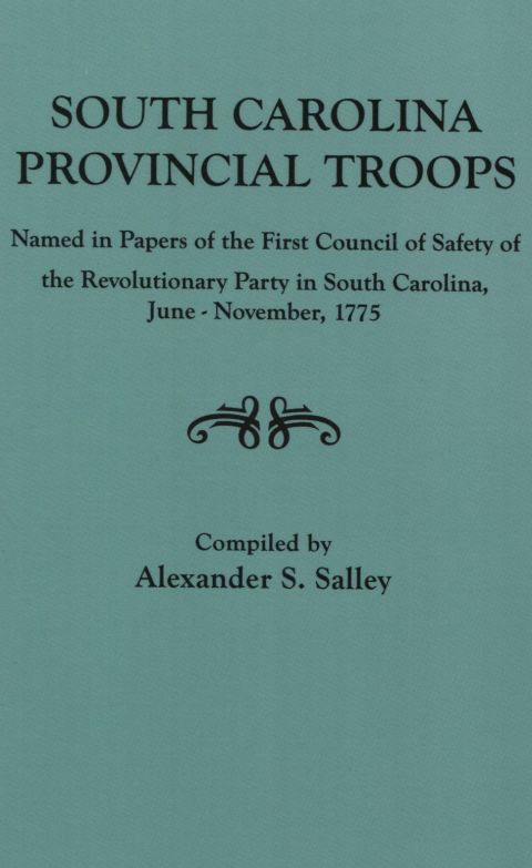 Cover image for book South Carolina Provincial Troops