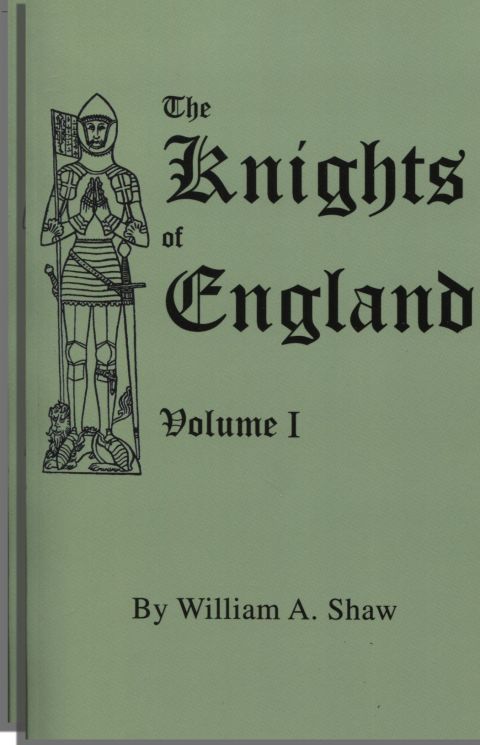 Cover image for book The Knights of England