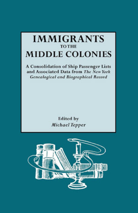 Cover image for book Immigrants to the Middle Colonies