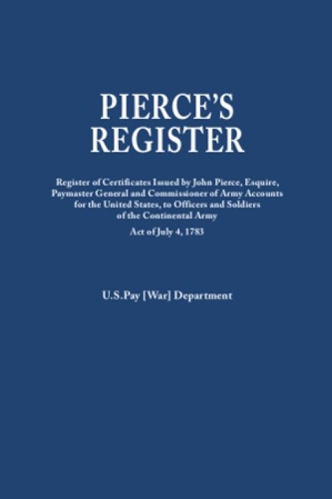 Cover image for book Pierce's Register