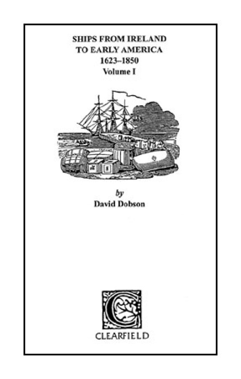 Cover image for book Ships from Ireland to Early America, 1623-1850