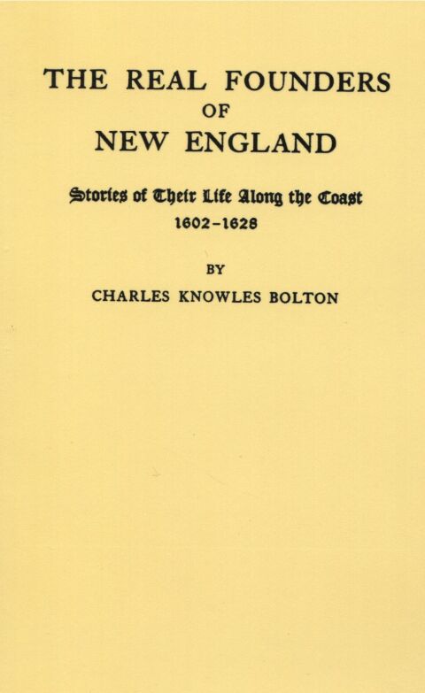 Cover image for book The Real Founders of New England