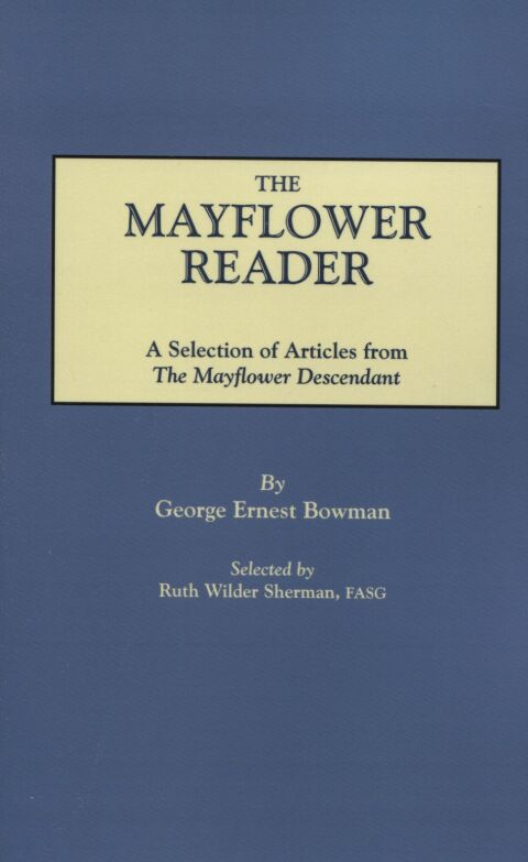 Cover image for book The Mayflower Reader