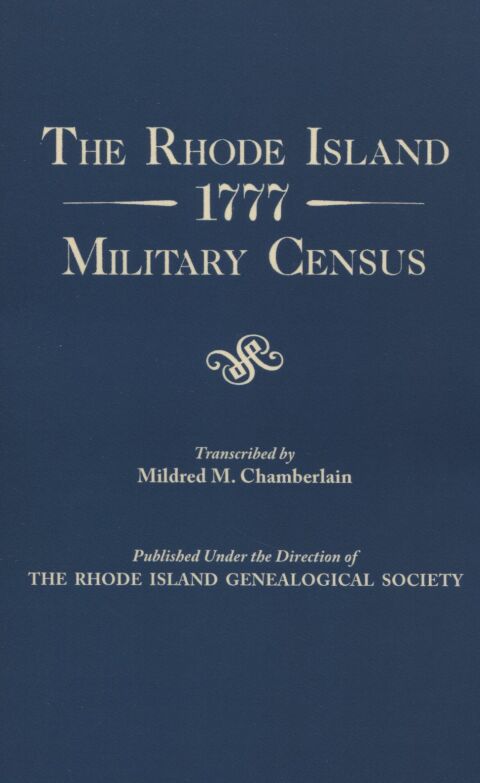 Cover image for book The Rhode Island 1777 Military Census
