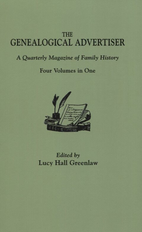 Cover image for book The Genealogical Advertiser