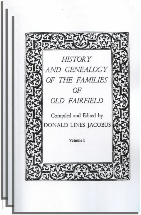 Cover image for book History and Genealogy of the Families of Old Fairfield
