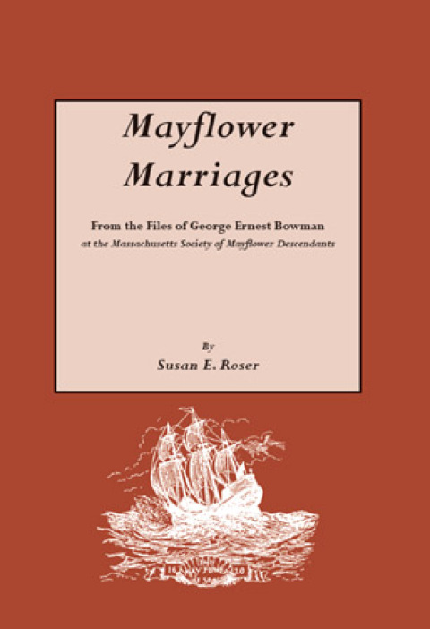 Cover image for book Mayflower Marriages