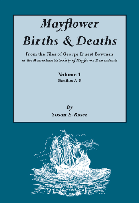 Cover image for book Mayflower Births and Deaths