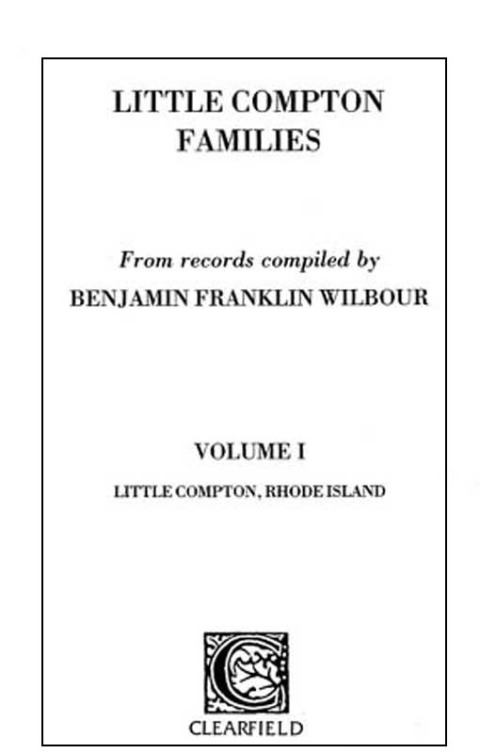 Cover image for book Little Compton Families